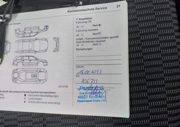 Opel Insignia cena 40900 przebieg: 223000, rok produkcji 2019 z Tyszowce małe 301
